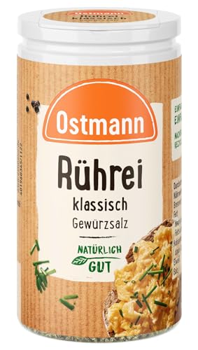 Ostmann Gewürze - Rührei Gewürzsalz | Ideal zum Würzen von Spiegelei, Omelette und Quiche | 45 g in der Streudose von Ostmann