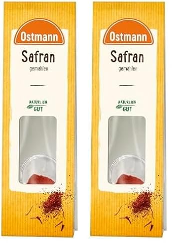 Ostmann Gewürze Safran gemahlen, 1 Stück (2er Pack) von Ostmann