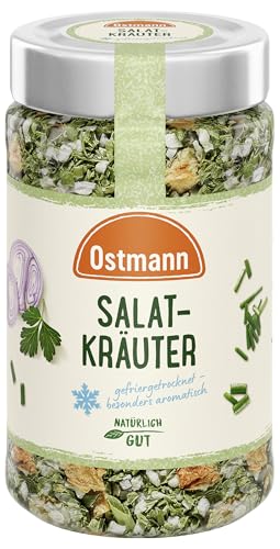 Ostmann Gewürze - Salatkräuter gefriergetrocknet | 16 g im Glas von Ostmann