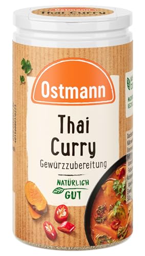 Ostmann Gewürze - Thai Curry Gewürzzubereitung | Nachfüllbare & recyclebare Verpackung | 40 g in der Streudose von Ostmann