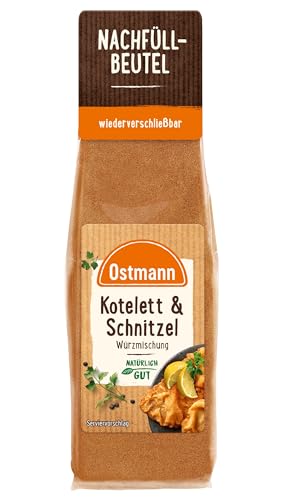 Ostmann Gewürze - Kotelett & Schnitzel Würzmischung | Zum Einreiben von Schnitzel und Kotelett | 70 g im Beutel von Ostmann