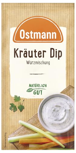 Ostmann Gewürze – Kräuter Dip, aromatisches Gewürz für leckere Dips und Soßen zu Snacks, Chips, Brot, Fleisch, Gemüse und vielem mehr, 10 g von Ostmann