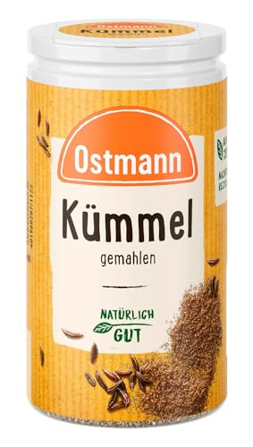 Ostmann Gewürze -Kümmel gemahlen | Würziges Aroma für Kohl-, Kartoffel- und Fleischgerichte | 35 g in der Streudose von Ostmann