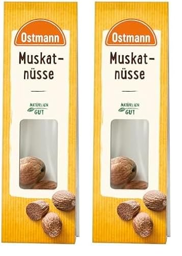 Ostmann Muskatnüsse, 11,5 g (Packung mit 2) von Ostmann