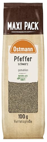 Ostmann Pfeffer schwarz gemahlen, 100 g von Ostmann