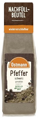 Ostmann Pfeffer schwarz gemahlen, 50 g von Ostmann