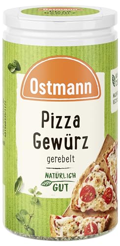 Ostmann Gewürze - Pizza-Gewürz | Mediterrane Kräutermischung zum Würzen von Pizza und Pastasaucen | Recyclebare, nachfüllbare Streudose | 15 g im Streuer von Ostmann