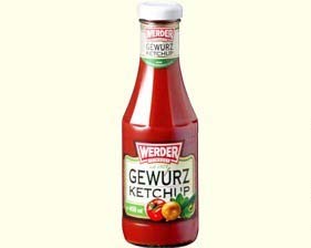 12x Werder Gewürz Ketchup 450 ml (5,4 l) von ostprodukte-versand