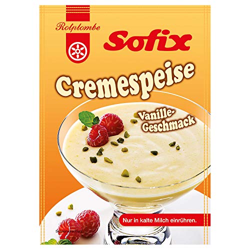 22x Rotplombe Sofix Cremespeise Pudding Vanille (0,88 kg) von ostprodukte-versand