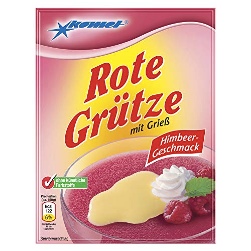 5x Rote Grütze Himbeer Komet (0,25 kg) von ostprodukte-versand