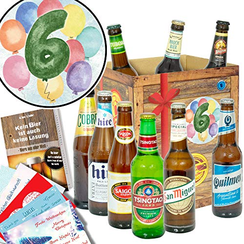 6. Geburtstagsgeschenk/Geschenkbox Biere der Welt von ostprodukte-versand