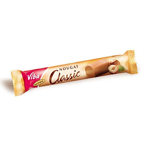 8x Viba Nougat Classic Stange (0,4 kg) von ostprodukte-versand