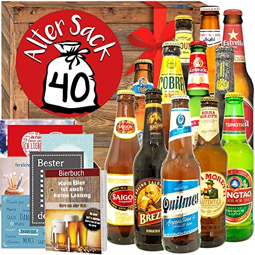 Alter Sack 40/12 Biere aus D und aller Welt/Alter Sack 40 Jahre von ostprodukte-versand