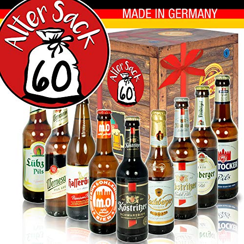 Alter Sack 60 - DDR Bier Set - Geschenkidee Männer von ostprodukte-versand