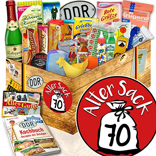 Alter Sack 70 ++ Männer Geschenkidee ++ 24x Ostprodukte von ostprodukte-versand