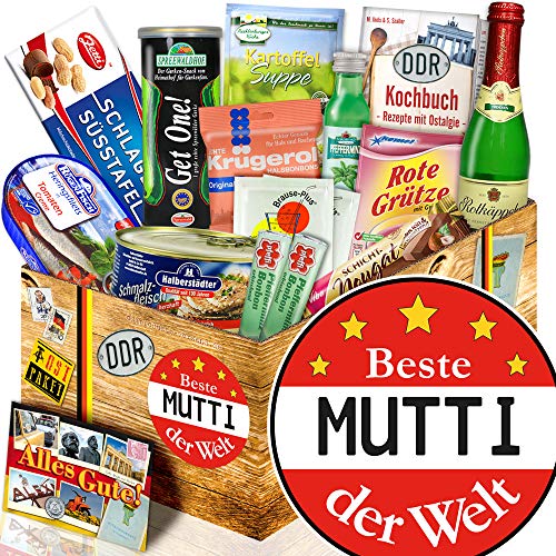 Beste Mutti + Geburtstag Geschenkidee + Spezialitäten DDR Paket von ostprodukte-versand