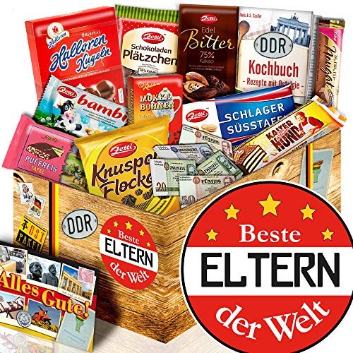 Beste Eltern - Schokolade Box DDR - coole Geschenke für Eltern von ostprodukte-versand