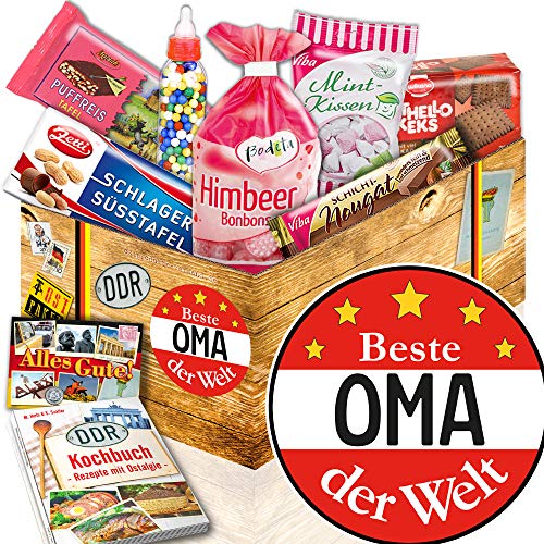 ostprodukte-versand Beste Oma der Welt/Süße DDR Deschenke/Geburtstagsgeschenk von ostprodukte-versand