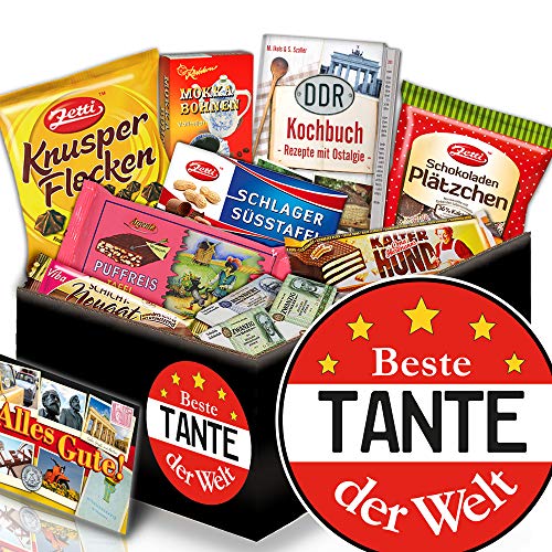 Beste Tante - Geschenkbox Beste Tante - Schokolade aus dem Osten von ostprodukte-versand