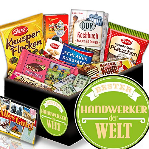 Bester Handwerker - Geschenkbox Bester Handwerker - Schokolade Geschenkkorb von ostprodukte-versand