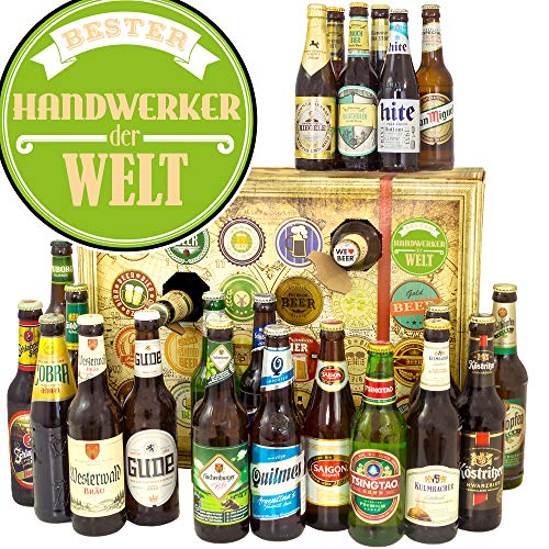 Bester Handwerker - Weihnachtskalender 2024 2025 Bier - Biere der Welt und Deutschland von ostprodukte-versand