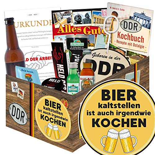 Bier kaltstellen/Kultset DDR für Männer/Bier Geschenkset von ostprodukte-versand