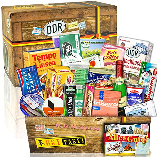 DDR Paket "DDR SPEZIALITÄTEN BOX" / Geschenke für Sie zu Geburtstag von ostprodukte-versand