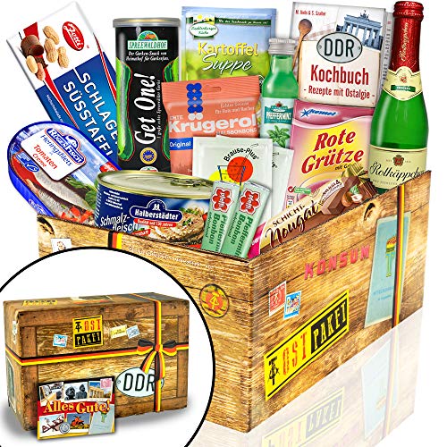 „DDR SPEZIALITÄTEN BOX“ Waren DDR/Geschenk zu Geburtstag für Sie von ostprodukte-versand