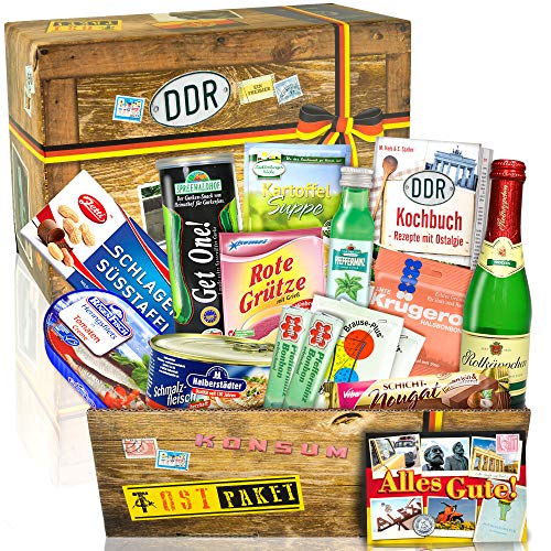 DDR SPEZIALITÄTEN BOX/Geschenkset für Freund zu Geburtstag von ostprodukte-versand