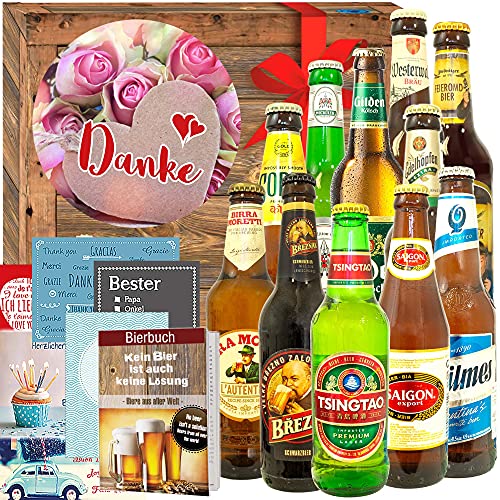 Danke ++ 12x Bier Welt und DE ++ Danke Geschenke von ostprodukte-versand