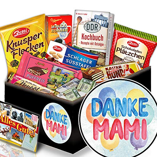 Danke Mami - Geschenkbox Danke Mami - Schokolade Korb von ostprodukte-versand