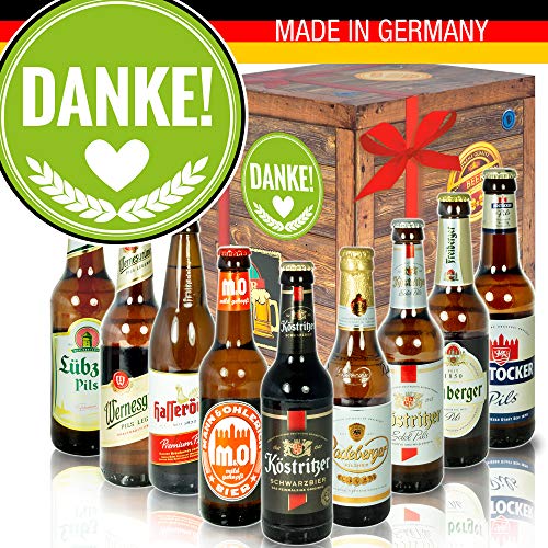 Danke - Ostdeutsche Biere - Vielen Dank Geschenk von ostprodukte-versand