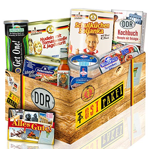 Herzhafte DDR Geschenkbox für Männer - DDR Waren - Geschenkbox aus dem Osten von ostprodukte-versand