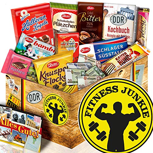 Fitness Junkie - DDR Box - Geschenke für Freund Fitness von ostprodukte-versand