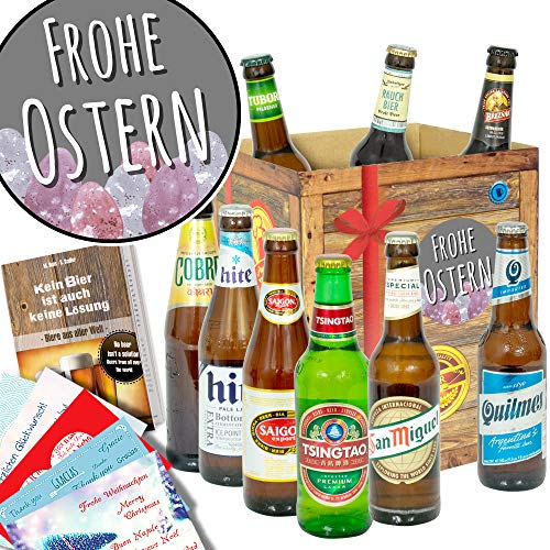 Frohe Ostern - Geschenke für Ostern - Biere der Welt von ostprodukte-versand