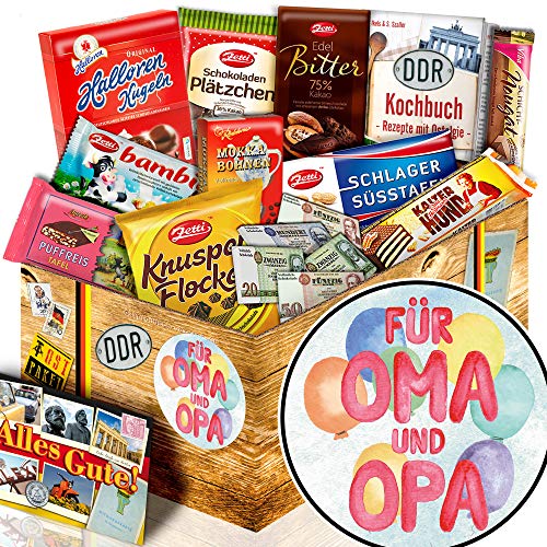 Für Oma & Opa - Ostpaket für Frauen - beste Großeltern der welt Geschenk von ostprodukte-versand