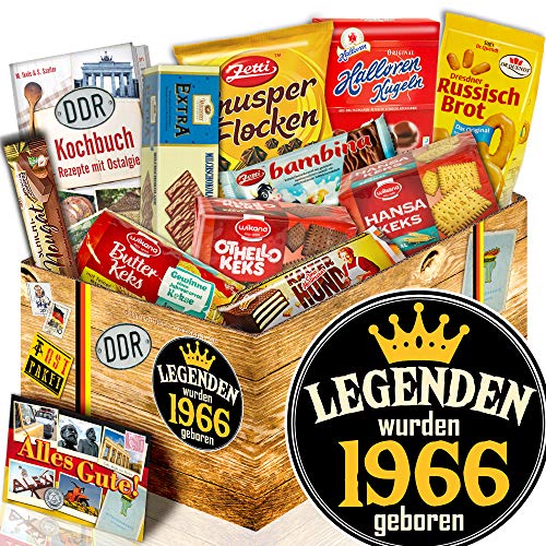 Gebäck Geschenk/DDR Geschenk/Legenden 1966 / Jahrgang 1966 von ostprodukte-versand