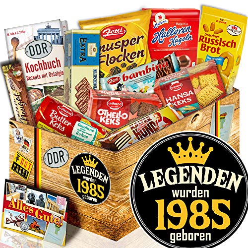 Geschenkbox mit Keksen/DDR Set/Legenden 1985 / Geschenke für Ihn von ostprodukte-versand