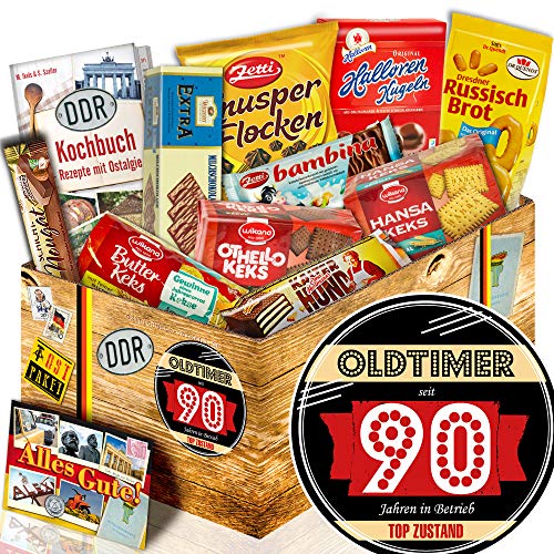 Geschenke mit Keksen/DDR Box/Oldtimer 90 / Geschenkidee zum 90. von ostprodukte-versand