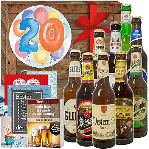 Geschenke zum 20. / Bierpaket/Biersorten aus Deutschland von ostprodukte-versand