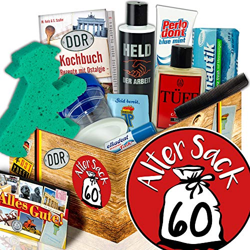 Geschenkidee Männer/Männer Pflege Geschenkset DDR/Alter Sack 60 von ostprodukte-versand