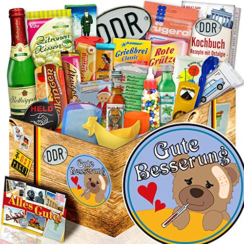 Gute Besserung/DDR Set 24tlg. / gute Besserung Geschenk für Freund von ostprodukte-versand