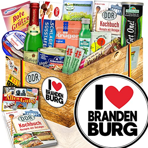 I Love Brandenburg - Geschenke Brandenburg - Spezialitäten Ossi Set von ostprodukte-versand