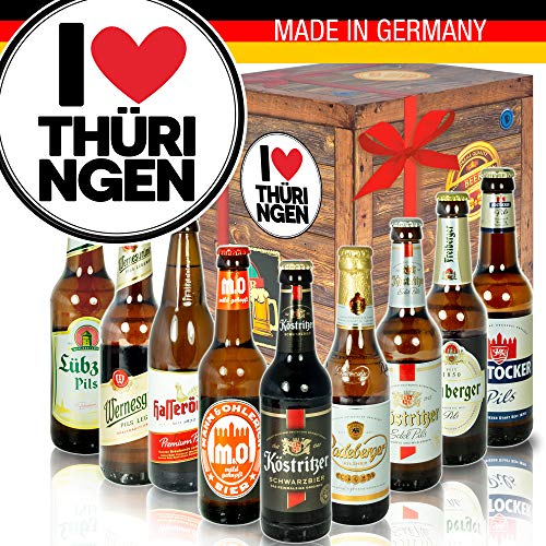 I Love Thüringen/Thüringen Geschenk/DDR Bier Set von ostprodukte-versand