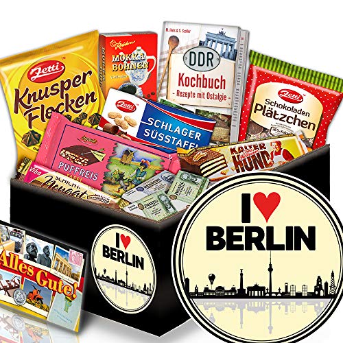 I love Berlin - Geschenkbox I love Berlin - Ost-Paket Schokolade von ostprodukte-versand