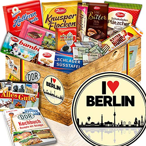 I love Berlin - Ostpaket Schoko - Geschenk Eltern Berlin von ostprodukte-versand