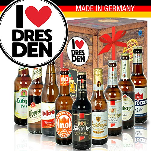 I love Dresden/Bier DDR Geschenk/Dresden Geschenkidee von ostprodukte-versand