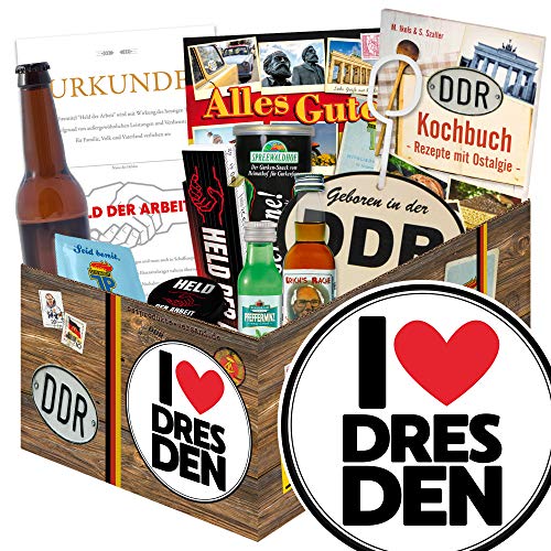 I love Dresden/Idee Geschenk DDR Mann/Dresden Geschenkidee von ostprodukte-versand