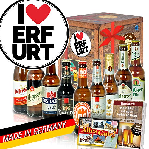 I love Erfurt/Original DDR Bier/schöne Geschenke Erfurt von ostprodukte-versand