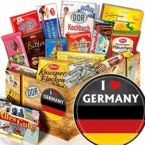 I love Germany - Ossi Paket Schokolade XL - Deutschland Geschenk von ostprodukte-versand